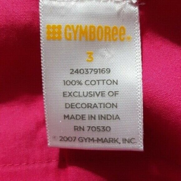 Gymboree girls size 3 3T pink tank top New - Picture 5 of 5